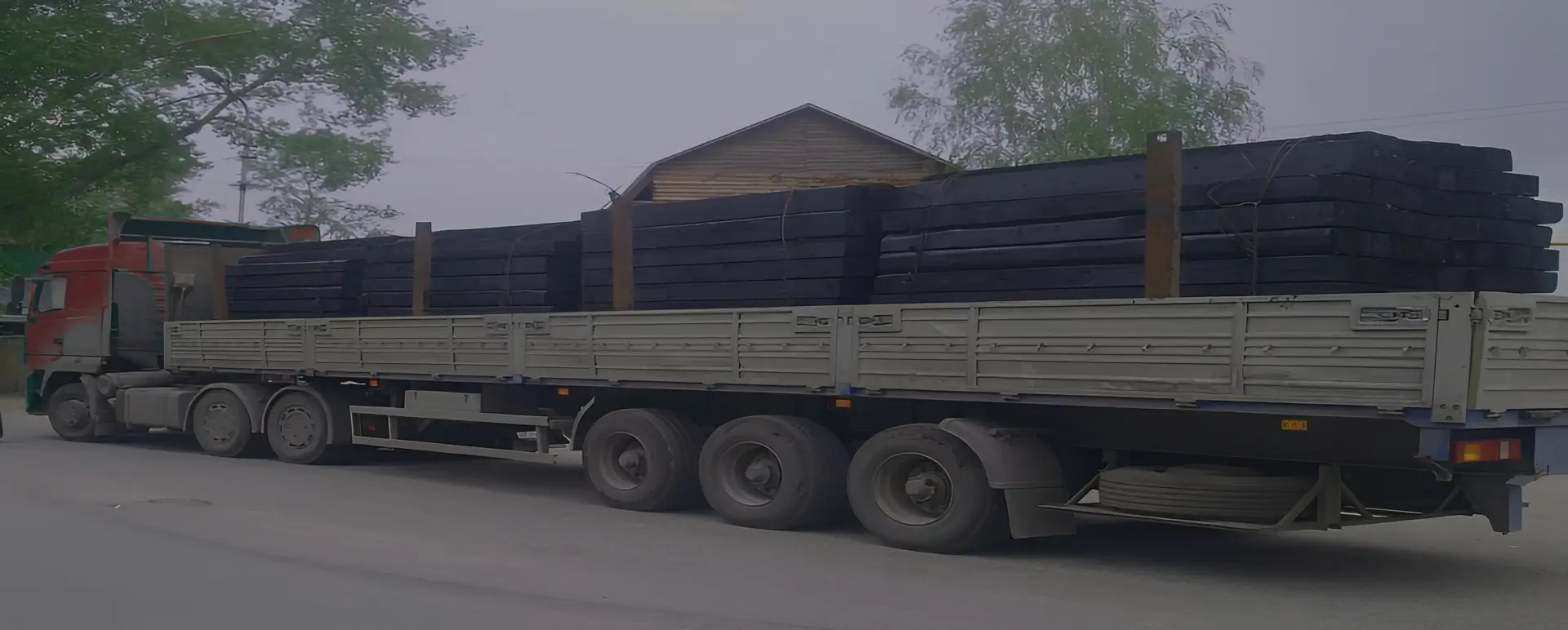 Сервис от транспортной компании по доставке шпал по России из Зеленограда автотранспортом